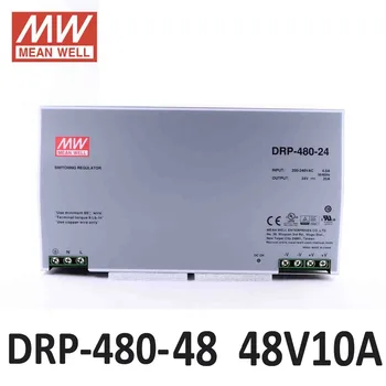 Din rail switch power supply Meanwell DRP-480-48 480W 10A 48V Industrial DIN Rail Power Supply single output with PFC function
Din rail switch power supply Meanwell DRP-480-48 480W 10A 48V Industrial DIN Rail Power Supply single output with PFC function