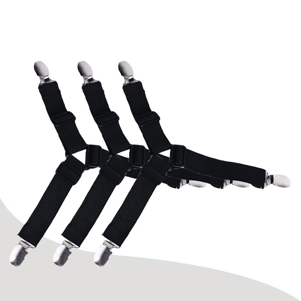4PCS Metal Bed Sheet Clip Three-Head Mattress Clamp Grippers Bedspreads Adjustable Elastic Belt Bedding Fasteners Buckle Holder
4PCS Metal Bed Sheet Clip Three-Head Mattress Clamp Grippers Bedspreads Adjustable Elastic Belt Bedding Fasteners Buckle Holder