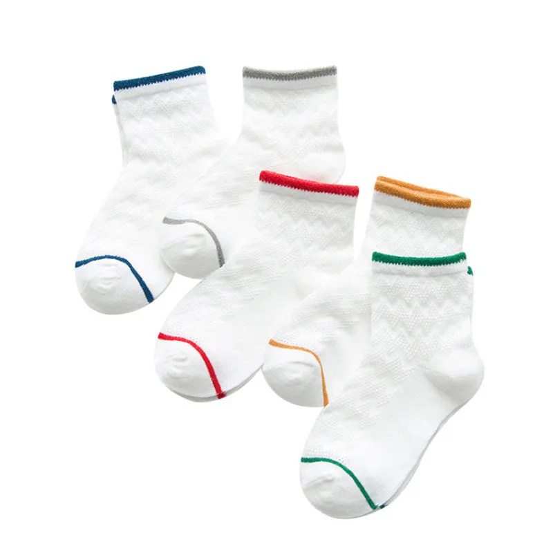 Children Short Socks 5 Pairs / Lot Kids Mesh Cotton Socks 0 to 10 Years Nice Summer Solid Color Socks With Colorful Edges
Children Short Socks 5 Pairs / Lot Kids Mesh Cotton Socks 0 to 10 Years Nice Summer Solid Color Socks With Colorful Edges