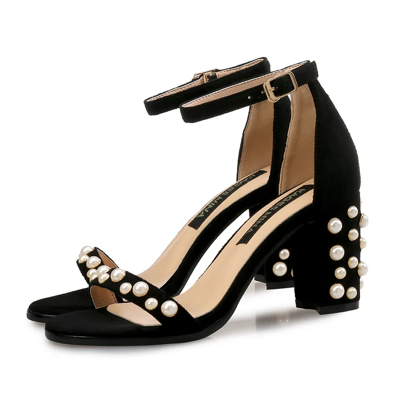 2018 Sexy Summer Women Fashion Ankle Strap Platform Buckle-Belt High Heel Sandals Ladies Pearl Sandals
2018 Sexy Summer Women Fashion Ankle Strap Platform Buckle-Belt High Heel Sandals Ladies Pearl Sandals