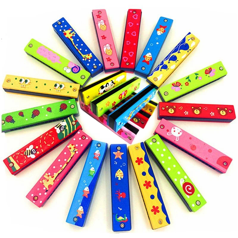 1 Pcs Random Wooden Painted Harmonica Children Kids Musical Instrument Educational Music Toy random color
1 Pcs Random Wooden Painted Harmonica Children Kids Musical Instrument Educational Music Toy random color