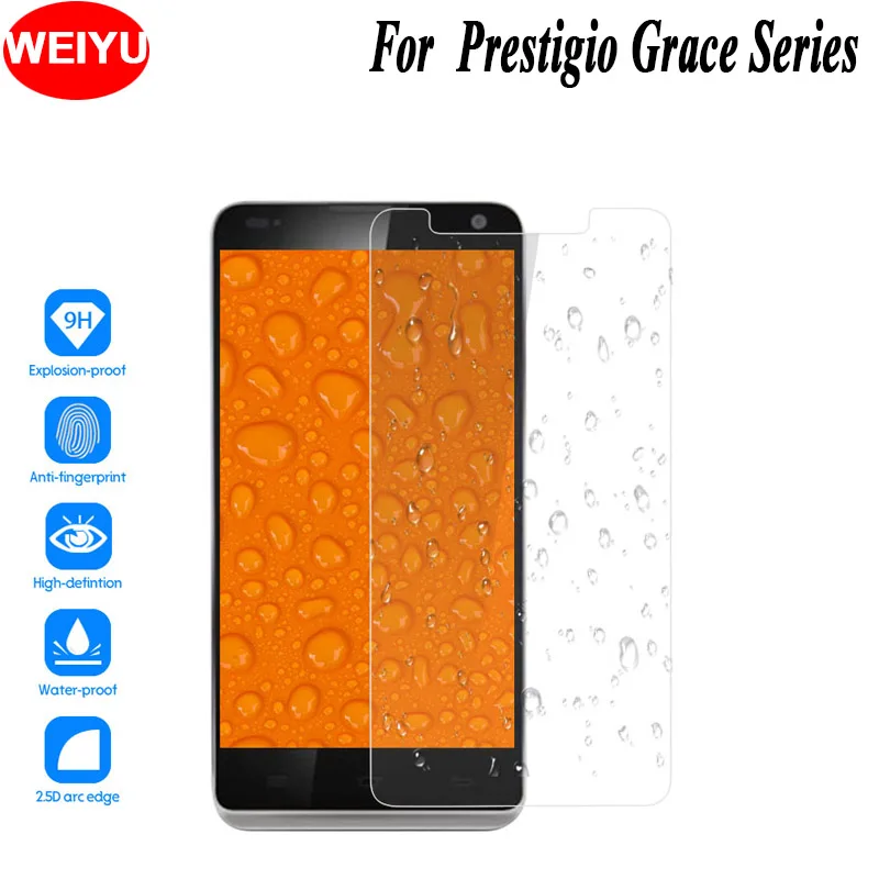 Для Prestigio Grace S5 LTE S7 Phone Защитная стеклянная пленка для экрана Film X7 Z3 закаленная