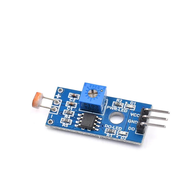(10 pcs/lot) 100% new The new photosensitive sensor module detection photoresistor light module
(10 pcs/lot) 100% new The new photosensitive sensor module detection photoresistor light module