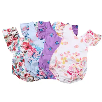 0-18M Flower Newborn Baby Girls Rompers Sleeveless Ruffles Jumpsuit Backless Playsuit Summer Baby Girls Costumes
0-18M Flower Newborn Baby Girls Rompers Sleeveless Ruffles Jumpsuit Backless Playsuit Summer Baby Girls Costumes