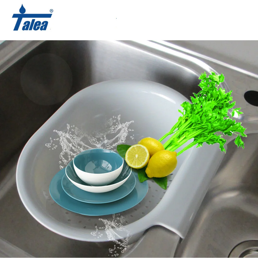 Talea Hight quality Kitchen Tray Dish Drainer Drying Sink drain plastic basket Vegetable Fruit Drying Washing Holder
Talea Hight quality Kitchen Tray Dish Drainer Drying Sink drain plastic basket Vegetable Fruit Drying Washing Holder