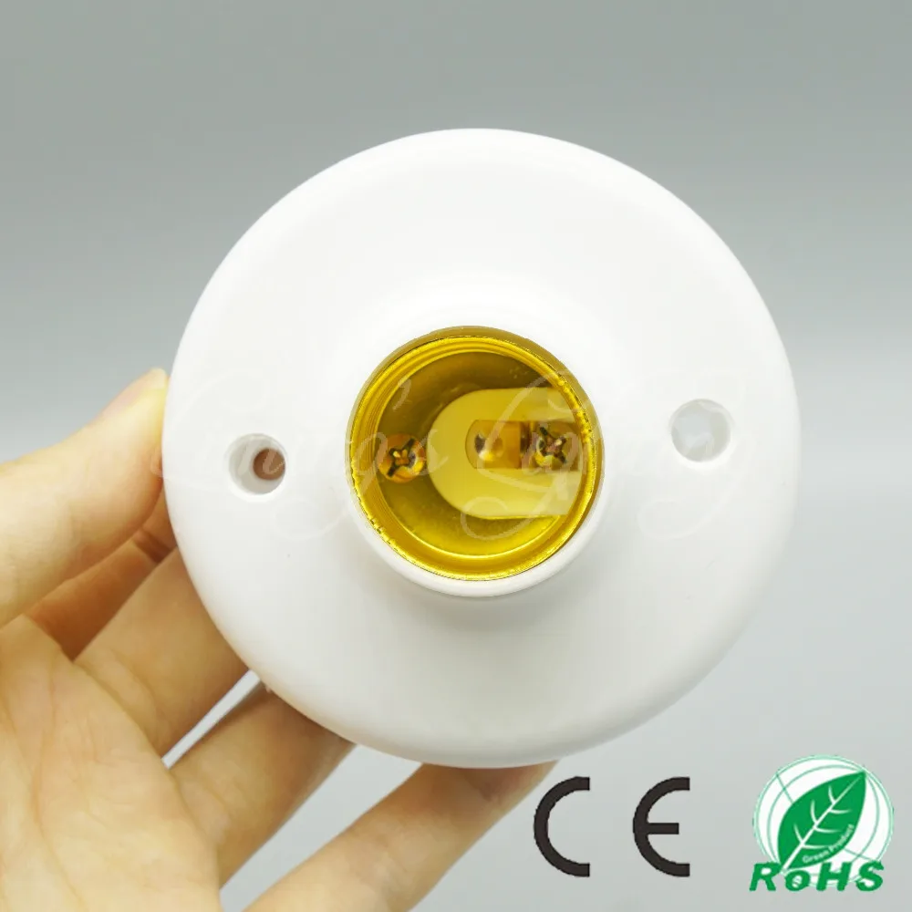 5pc Useful E27 Round Plastic Base Screw Light Bulb Lamp Socket Holder White E27 Base Lamp Socket Popular Lamp Holder 2016 Hot
5pc Useful E27 Round Plastic Base Screw Light Bulb Lamp Socket Holder White E27 Base Lamp Socket Popular Lamp Holder 2016 Hot