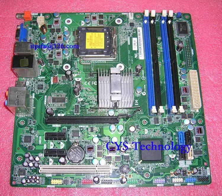 Бесплатная доставка материнская плата CHUANGYISU для Studio 540 540s SMT M017G 0M017G s775 G45 DDR2