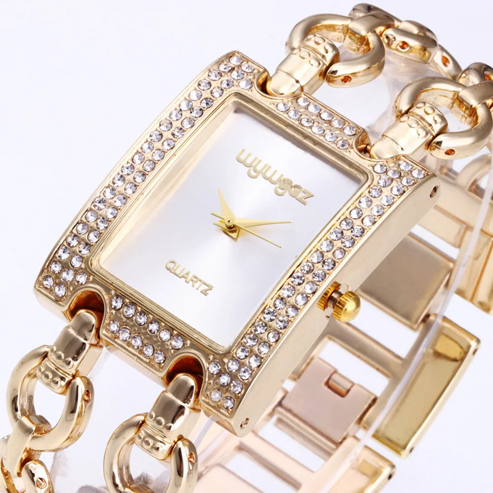 Stainless Steel Design Luxury Women Watches Fashion Large Big Diamond Rhinestone Gemstone Square Ladies Dress Wristwatch Gift533
Stainless Steel Design Luxury Women Watches Fashion Large Big Diamond Rhinestone Gemstone Square Ladies Dress Wristwatch Gift533