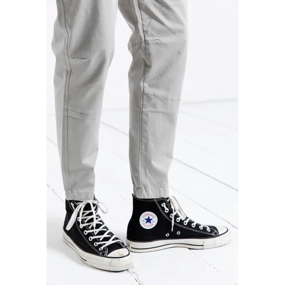 Повседневные мужские брюки SIMWOOD облегающие штаны длиной до щиколотки 2019