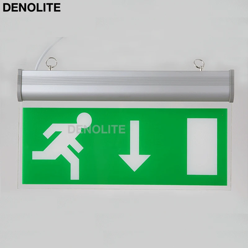AC90-260V Rechargeable Led Emergency Light With Ni-Cd1.2V Battery Back-up 3W Hanging Led Exit Sign Light With Human Arrow
AC90-260V Rechargeable Led Emergency Light With Ni-Cd1.2V Battery Back-up 3W Hanging Led Exit Sign Light With Human Arrow