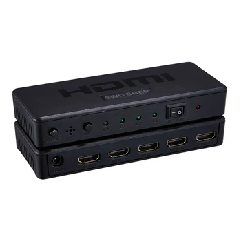 2019 New Mini HDMI Switch Switcher 4x1 converter adapter Support 720P 1080I 1080P 3D With Remote Plastic Box
2019 New Mini HDMI Switch Switcher 4x1 converter adapter Support 720P 1080I 1080P 3D With Remote Plastic Box