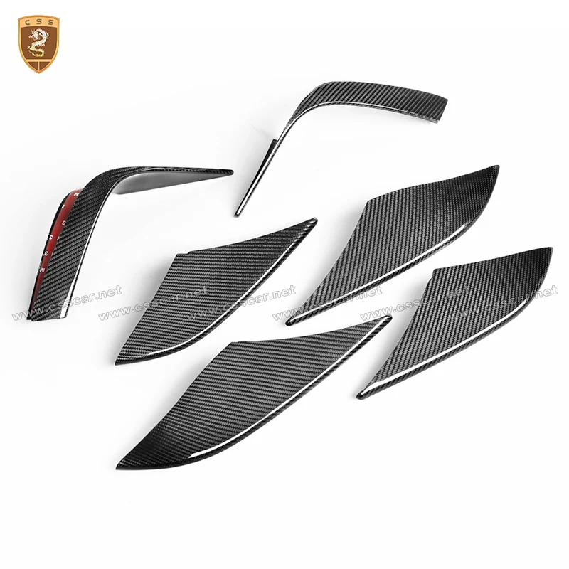6pcs Carbon Fiber Front Fog Lamp Cover Trims Side Mesh Grille For Porsche Macan 2014 2015 2016 Front Fog Light Decoration Cover
6pcs Carbon Fiber Front Fog Lamp Cover Trims Side Mesh Grille For Porsche Macan 2014 2015 2016 Front Fog Light Decoration Cover