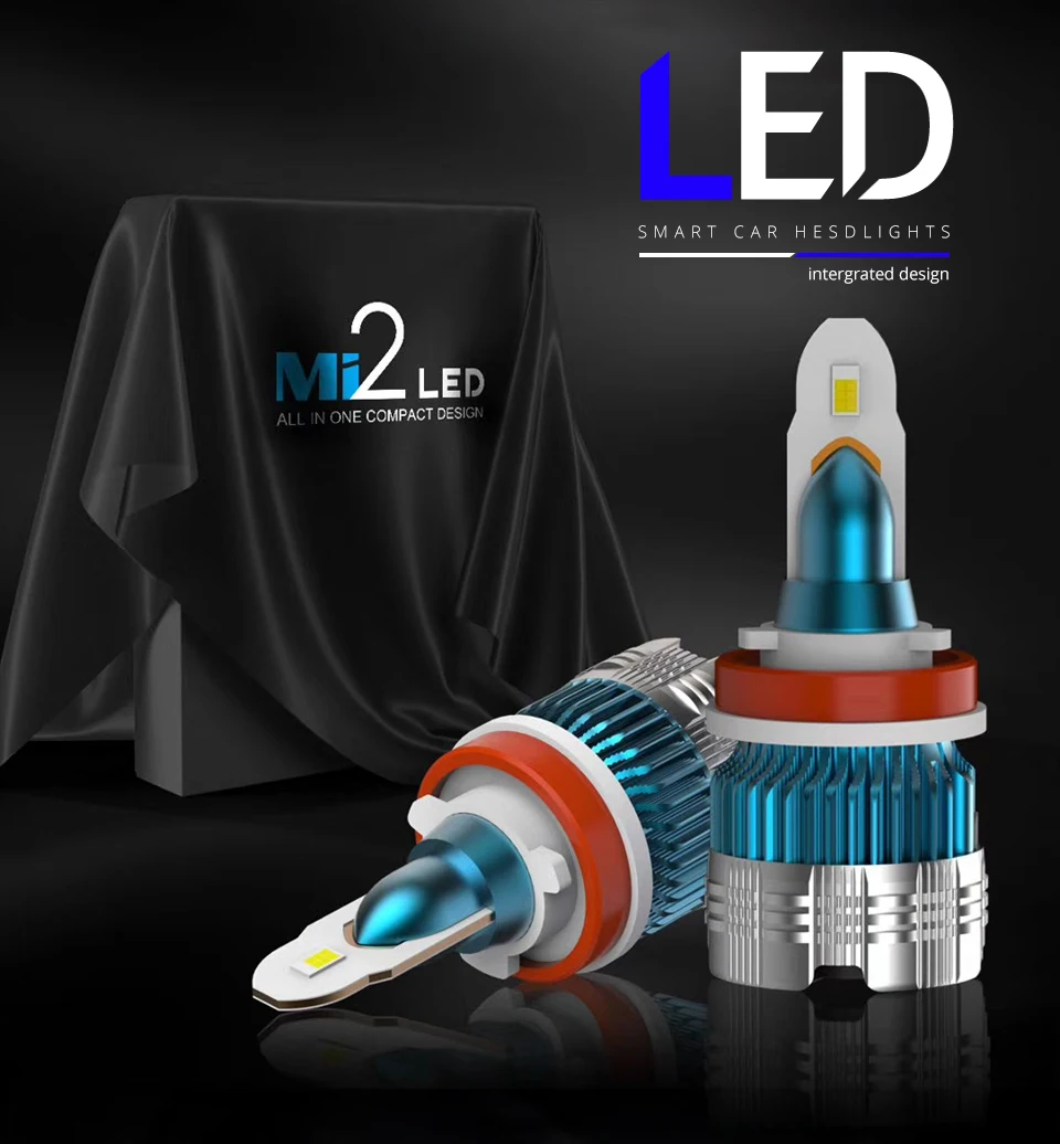 H4 Led Bulb H7 Car Led Headlight CSP Chip 6000LM H1 led 9005 9006 Luces Led Para Auto Led H11 H8 H9 LED Lamps For Cars 6000k 12V (1)