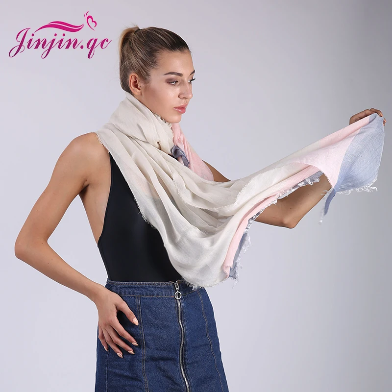 Jinjin.QC 2019 New FashionGradient Scarf Women Scarves and Wraps Cotton Scarves & Shawls Light Nude Colors Drop Shipping
Jinjin.QC 2019 New FashionGradient Scarf Women Scarves and Wraps Cotton Scarves & Shawls Light Nude Colors Drop Shipping