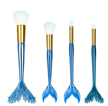 4PCS Makeup Brushes mermaid set eyeshadow Make Up Foundation Eyebrow Eyeliner Blush Cosmetic Concealer Brushes 5U1129
4PCS Makeup Brushes mermaid set eyeshadow Make Up Foundation Eyebrow Eyeliner Blush Cosmetic Concealer Brushes 5U1129