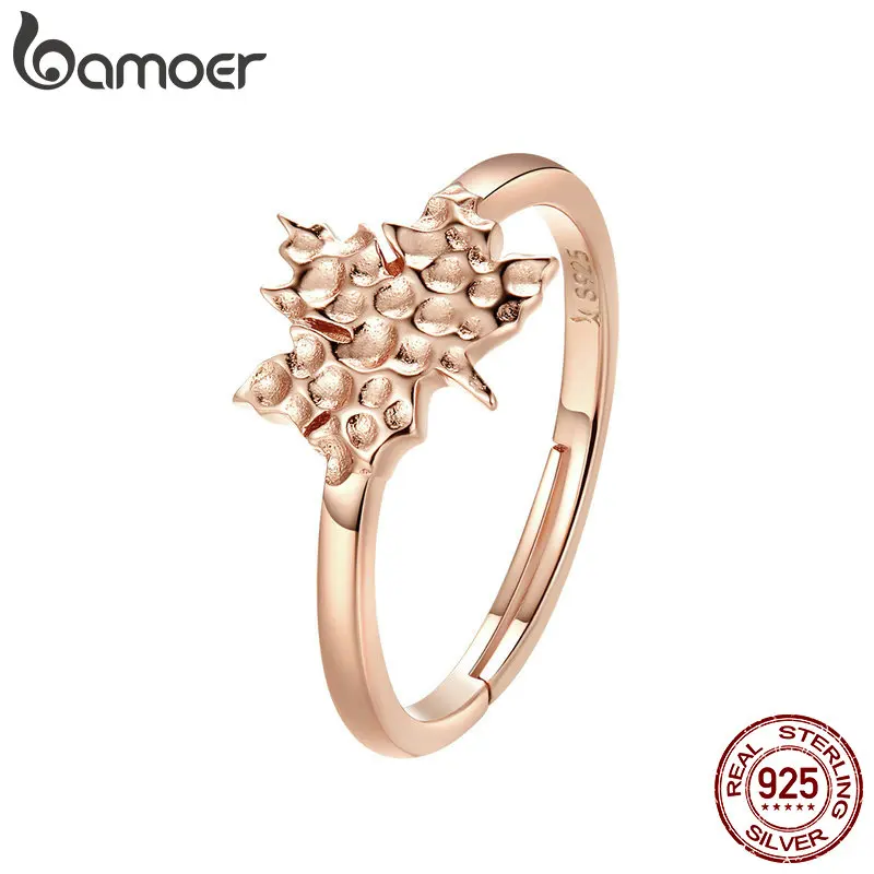 BAMOER Hot Sale 925 Sterling Silver Maple Leaves Leaf Dazzling CZ Rings for Women Wedding Engagement Jewelry SCR481
BAMOER Hot Sale 925 Sterling Silver Maple Leaves Leaf Dazzling CZ Rings for Women Wedding Engagement Jewelry SCR481