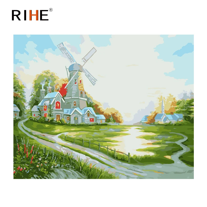 RIHE Farm Diy Painting By Numbers Abstract Windmill Oil Painting On Canvas Cuadros Decoracion Acrylic Wall Picture For Room 2018
RIHE Farm Diy Painting By Numbers Abstract Windmill Oil Painting On Canvas Cuadros Decoracion Acrylic Wall Picture For Room 2018