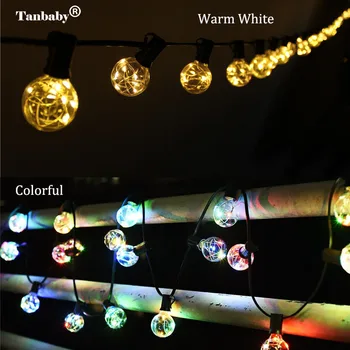 G40 Globe LED String Light 5.5 M 25 LED Copper wire Clear bulbs Holiday Fairy decorative Lights for Garden Yard Party Home
G40 Globe LED String Light 5.5 M 25 LED Copper wire Clear bulbs Holiday Fairy decorative Lights for Garden Yard Party Home