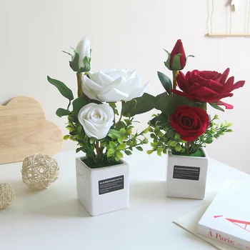 1pc 3 head rose silk artificial flowers home decoration accessories luxury home decor Flower Bonsai luxury home decor
1pc 3 head rose silk artificial flowers home decoration accessories luxury home decor Flower Bonsai luxury home decor