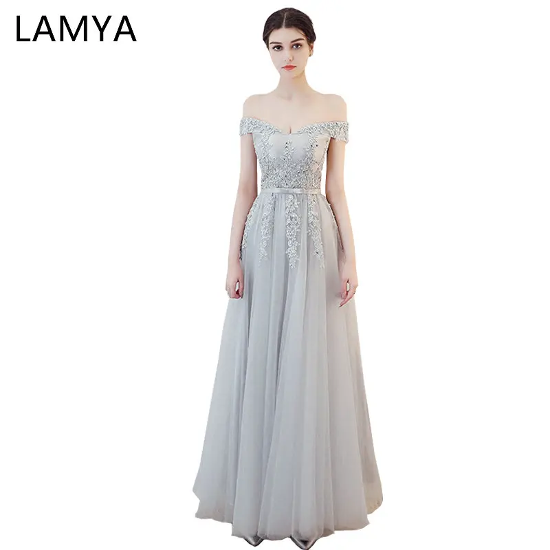 LAMYA Princess Elegant Long Prom Dresses Vintage Lace Beading Boat Neck Gown Banquet Sexy Evening Party Dress Vestido de Festa
LAMYA Princess Elegant Long Prom Dresses Vintage Lace Beading Boat Neck Gown Banquet Sexy Evening Party Dress Vestido de Festa