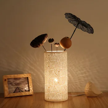 Creative DIY Ceramic Table Lamps Bedroom TableLamp Modern Art Reading Light Decorative Lights Led Lamp Table E27 220V Base
Creative DIY Ceramic Table Lamps Bedroom TableLamp Modern Art Reading Light Decorative Lights Led Lamp Table E27 220V Base