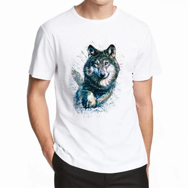 Wolf Howling Men T-Shirt Short Sleeve Casual Tops Hipster Watercolor Wolf Printed Male Fashion T Shirts Funny Tee Wolf 3D shirts
Wolf Howling Men T-Shirt Short Sleeve Casual Tops Hipster Watercolor Wolf Printed Male Fashion T Shirts Funny Tee Wolf 3D shirts