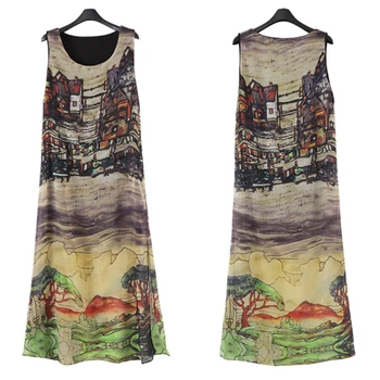 VISNXGI Women Summer Sleeveless Maxi Dress Sundress Loose Graffiti Paint Painting Print Beach Dress Side Split Dress Vestidos
VISNXGI Women Summer Sleeveless Maxi Dress Sundress Loose Graffiti Paint Painting Print Beach Dress Side Split Dress Vestidos