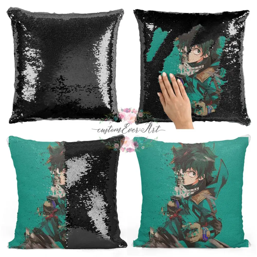 Izuku Midoriya Sequin Mermaid Throw Pillow Cushion Cover Car Home Decoration Sofa Bed Decor Decorative Pillowcase
Izuku Midoriya Sequin Mermaid Throw Pillow Cushion Cover Car Home Decoration Sofa Bed Decor Decorative Pillowcase