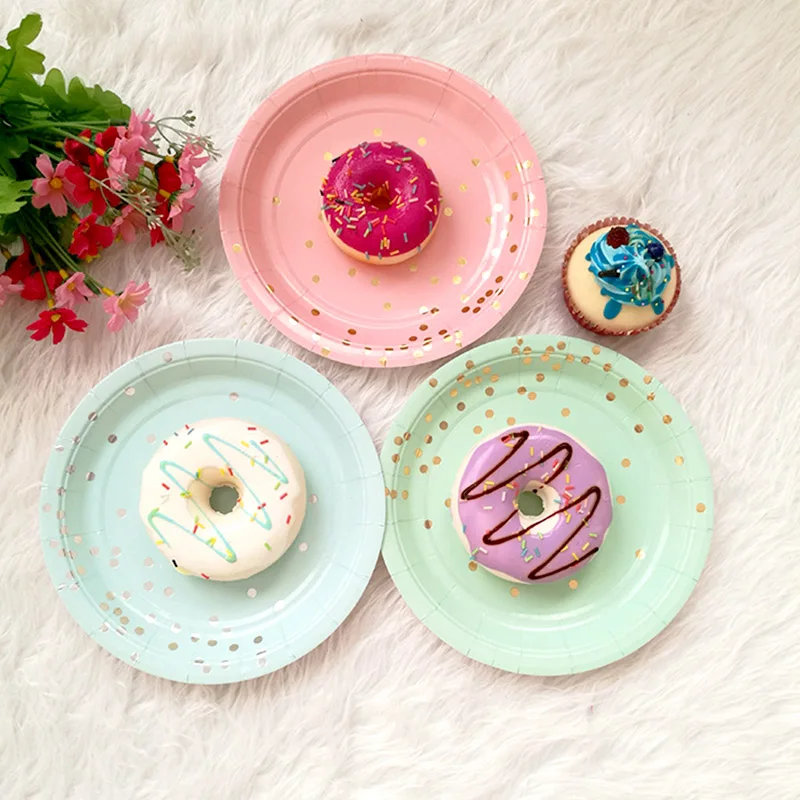 New Confetti Dot Small Paper Plates Pastel Blue/Pink/Mint Dessert Dishes Birthday Baby Shower Gender Reveal Party Tableware BS
New Confetti Dot Small Paper Plates Pastel Blue/Pink/Mint Dessert Dishes Birthday Baby Shower Gender Reveal Party Tableware BS