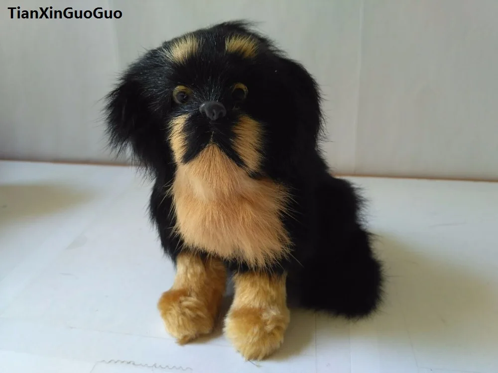 simulation Tibetan mastiff hard model plastic&furs squatting dog 13x8x14cm prop,home decoration toy gift s1826
simulation Tibetan mastiff hard model plastic&furs squatting dog 13x8x14cm prop,home decoration toy gift s1826