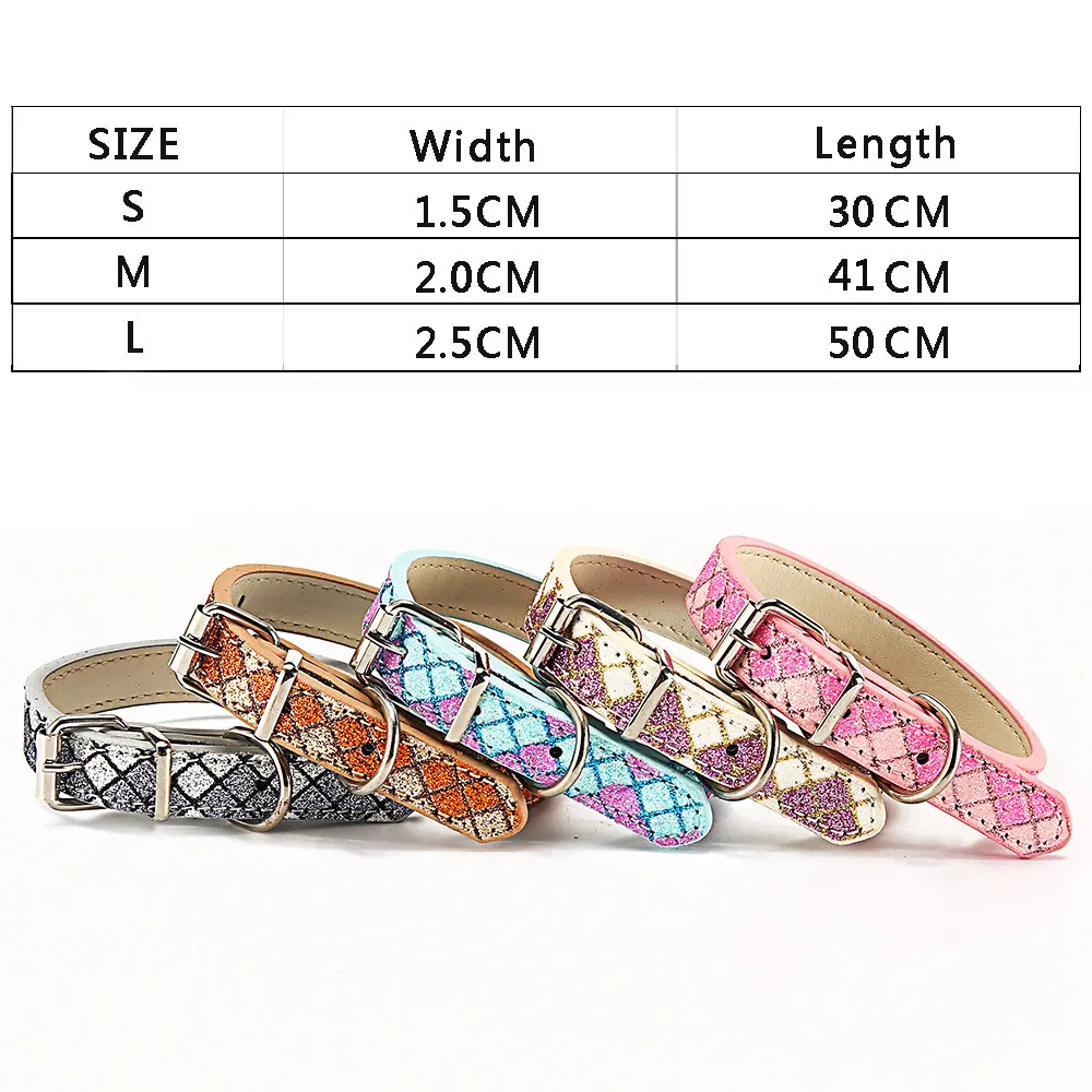 Plaid Pet Collars For Small Large Leashes Dogs Collars Basic Training Leashes For Large Dogs Collar (11)