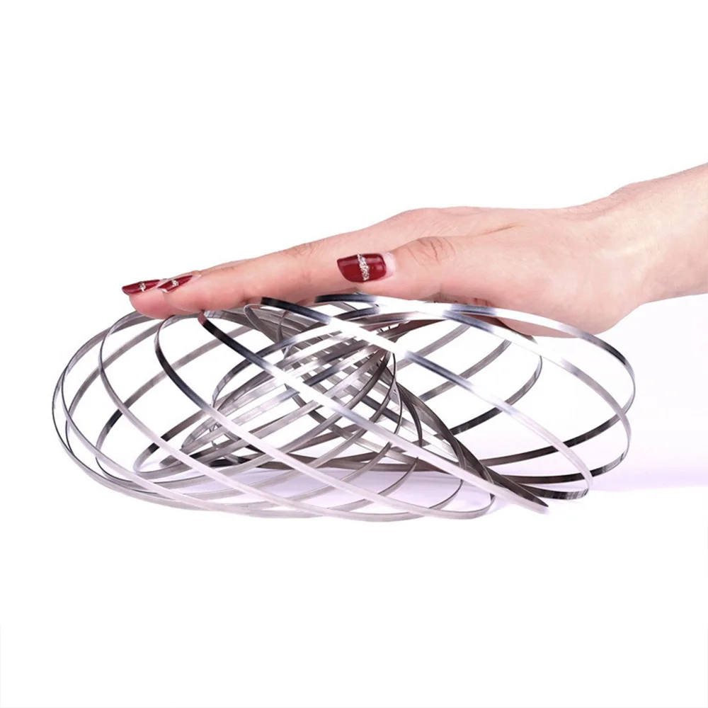 Novelty spinner magic fluid bracelet toy anti-stress flow rings toys gifts PLHN 