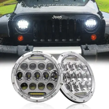 7" 75W LED Projector Headlamps Headlight for 1992-2001 AM General Hummer LED Round Headlights Hi/Lo Beam DRL Driving Lamp
7" 75W LED Projector Headlamps Headlight for 1992-2001 AM General Hummer LED Round Headlights Hi/Lo Beam DRL Driving Lamp