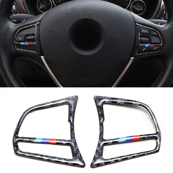 Anzulwang For BMW 1 Series 2 Series 3 Series 4 Series 3GT Interior Carbon Fiber steering wheel buttons stickers Car Styling
Anzulwang For BMW 1 Series 2 Series 3 Series 4 Series 3GT Interior Carbon Fiber steering wheel buttons stickers Car Styling