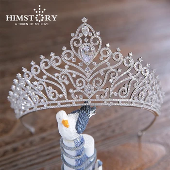 Luxury Royal European Hair Crown Handmade Clear Crystal Tiara Bridal Wedding Hair Jewelry Accessories Women Pageant Crown
Luxury Royal European Hair Crown Handmade Clear Crystal Tiara Bridal Wedding Hair Jewelry Accessories Women Pageant Crown