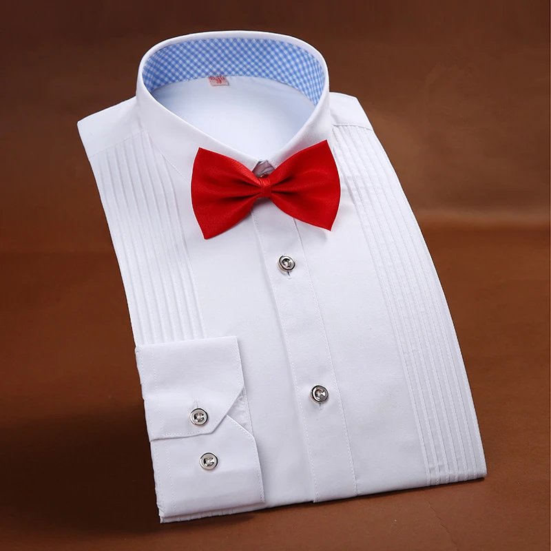 2017 New Arrival High Quality Brand Mens Clothes French Style Wedding Tuxedo Shirt Mens Dress Shirts Groom Long Sleeve Shirts
2017 New Arrival High Quality Brand Mens Clothes French Style Wedding Tuxedo Shirt Mens Dress Shirts Groom Long Sleeve Shirts