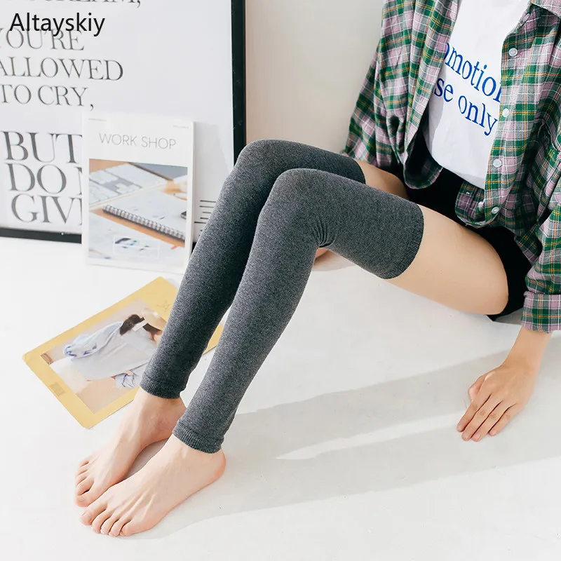 Leg Warmers Women Winter Warm Cotton Elegant 2019 All-match Korean Style Long Over The Knee Female Straight Keep-knee Simple
Leg Warmers Women Winter Warm Cotton Elegant 2019 All-match Korean Style Long Over The Knee Female Straight Keep-knee Simple