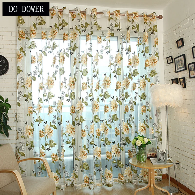 1 pcs Lovely Peony Pattern Yarn Curtains Flower luxury 3D Curtains Tulle Sheer fabric for Living Room Bedroom Window Decoration
1 pcs Lovely Peony Pattern Yarn Curtains Flower luxury 3D Curtains Tulle Sheer fabric for Living Room Bedroom Window Decoration