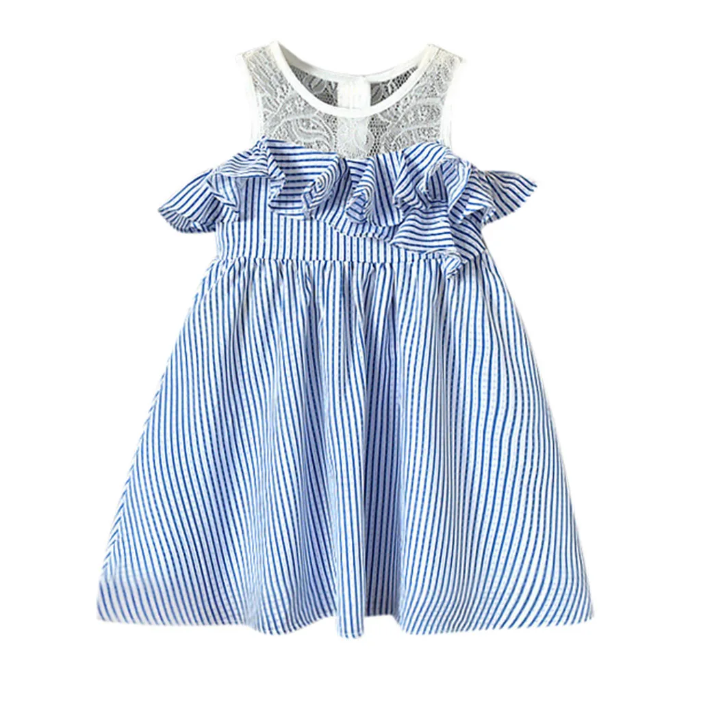 O-neck Kids Dresses For Girls Summer Striped Children Girls Dresses Fashion Sleeveless Kids Toddler Girl Prince Dress
O-neck Kids Dresses For Girls Summer Striped Children Girls Dresses Fashion Sleeveless Kids Toddler Girl Prince Dress