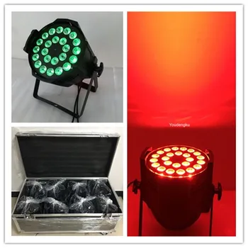 8 pieces with flightcase American DJ 24pcsx15w rgbwa indoor par led 5in1 par can stage up lights
8 pieces with flightcase American DJ 24pcsx15w rgbwa indoor par led 5in1 par can stage up lights