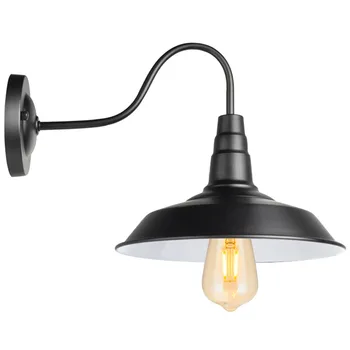 American style bedside antique wall lamp single-head living room lights vintage barn wall sconce black E26 indoor/outdoor AZ01
American style bedside antique wall lamp single-head living room lights vintage barn wall sconce black E26 indoor/outdoor AZ01