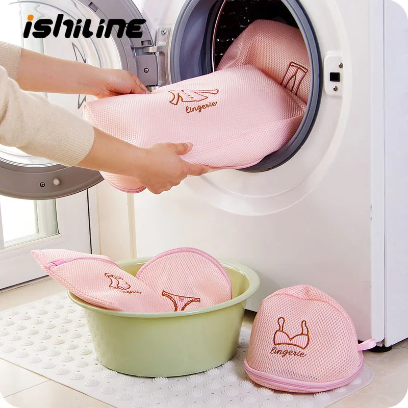 NEW Zippered Mesh Laundry Wash Bags Foldable Delicates Lingerie Bra Socks Underwear Washing Machine Clothes Protection Net
NEW Zippered Mesh Laundry Wash Bags Foldable Delicates Lingerie Bra Socks Underwear Washing Machine Clothes Protection Net