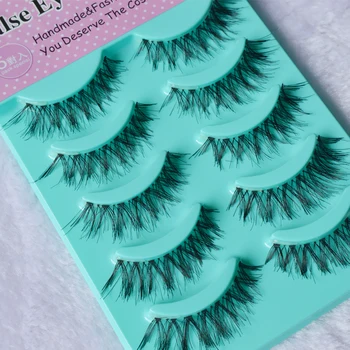 5Pairs/Set Natural Black Long Sparse Cross False Eyelashes Thick Fake Eye Lashes Extensions Eyes Makeup Cosmetic Tools
5Pairs/Set Natural Black Long Sparse Cross False Eyelashes Thick Fake Eye Lashes Extensions Eyes Makeup Cosmetic Tools
