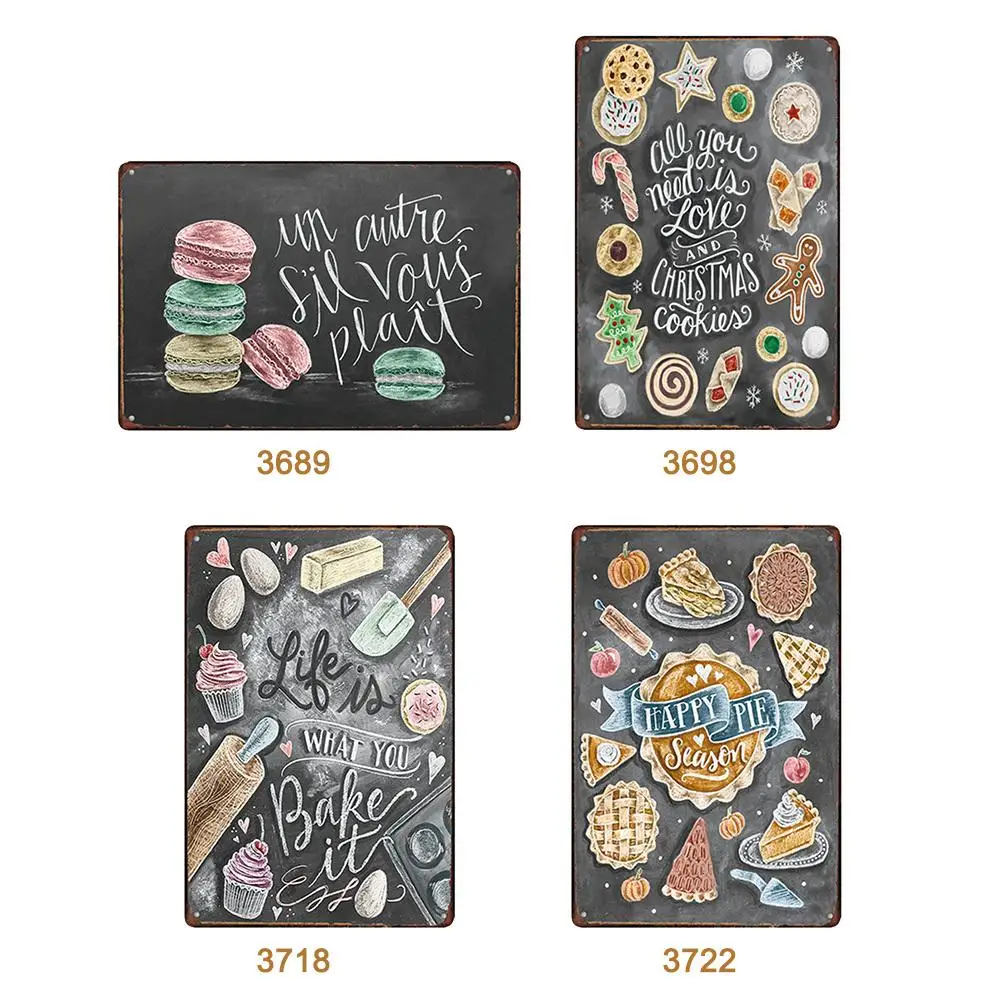 Vintage Metal Iron Painting Sign Poster Plaque Decoration Painting Dessert Pattern Living Room Dessert Shop Wall Hanging Decor
Vintage Metal Iron Painting Sign Poster Plaque Decoration Painting Dessert Pattern Living Room Dessert Shop Wall Hanging Decor