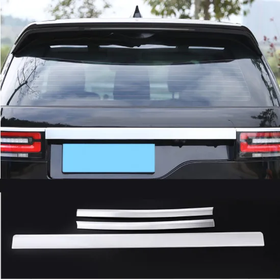 Car ABS Chrome Rear Tail Light Lamp Strips+ Rear Lid Strips Trim For Land Rover Discovery 5 2017 Car Accessories 3Pcs
Car ABS Chrome Rear Tail Light Lamp Strips+ Rear Lid Strips Trim For Land Rover Discovery 5 2017 Car Accessories 3Pcs