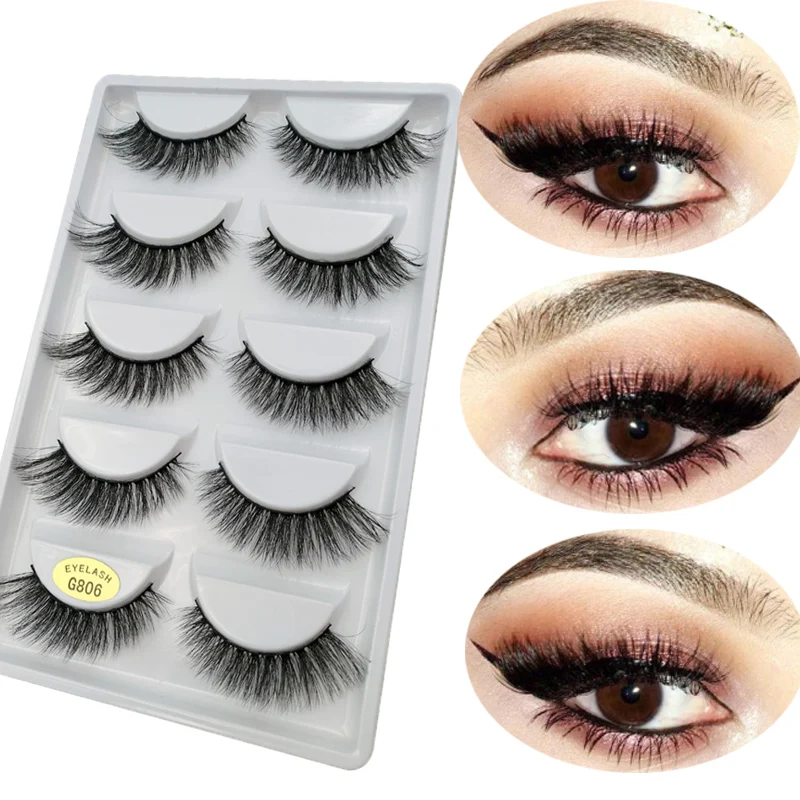 5pairs/1box thick false eyelashes make up mink eyelashes fake lash eyelash extension professional mink lashes makeup eye lashes
5pairs/1box thick false eyelashes make up mink eyelashes fake lash eyelash extension professional mink lashes makeup eye lashes