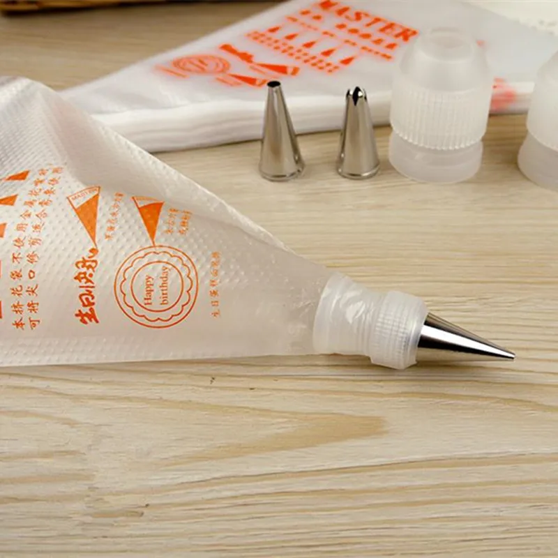 MJ015 Disposable Piping Bag 100PCS Chocolate bag Milking oil Squeeze sauce Icing Fondant Cake Cream Decorating Pastry Tip Tool
MJ015 Disposable Piping Bag 100PCS Chocolate bag Milking oil Squeeze sauce Icing Fondant Cake Cream Decorating Pastry Tip Tool