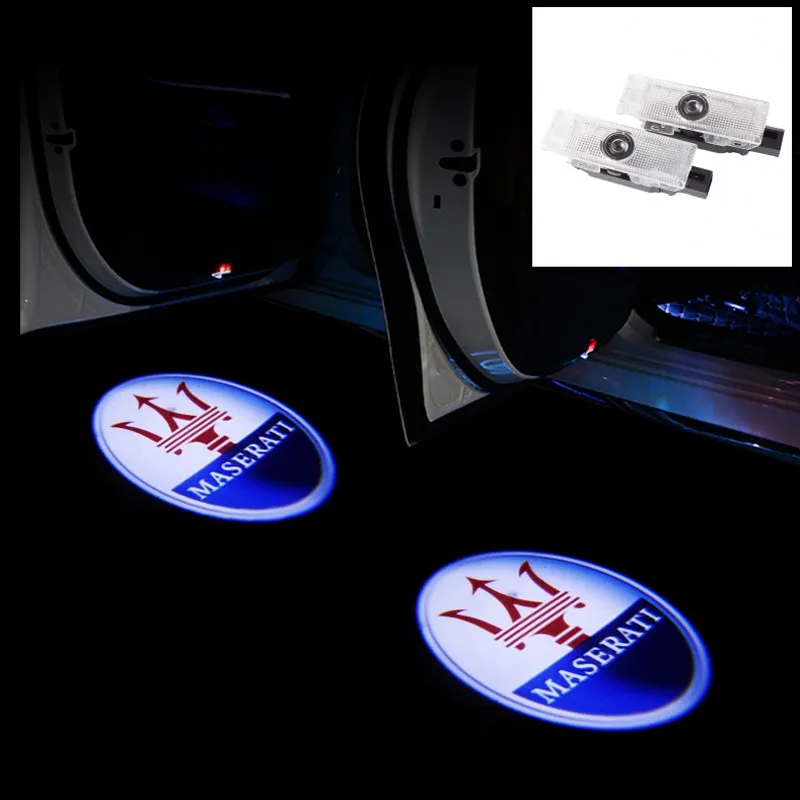 2pcs Car LED Door Welcome Logo Light Door Logo Projector Light for Maserati Quattroporte Ghibli Levante
2pcs Car LED Door Welcome Logo Light Door Logo Projector Light for Maserati Quattroporte Ghibli Levante