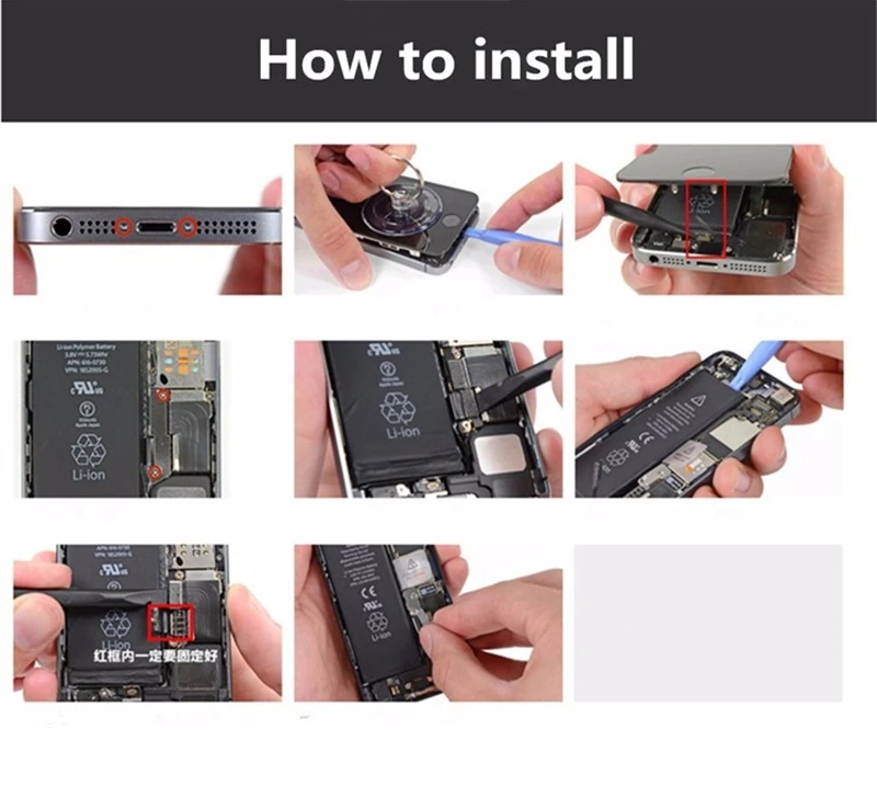 New-3-7V-1430-MAh-Internal-Built-in-Li-ion-Replacement-Mobile-Phone-Battery-for-Apple (3)