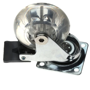 Transparent 2 Inches High Quality Furniture Caster With Brake Transparent Wheel Silent Wheel For Furniture Hardware
Transparent 2 Inches High Quality Furniture Caster With Brake Transparent Wheel Silent Wheel For Furniture Hardware